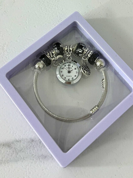 Velve Damen Armband aus Silber mit Perlen