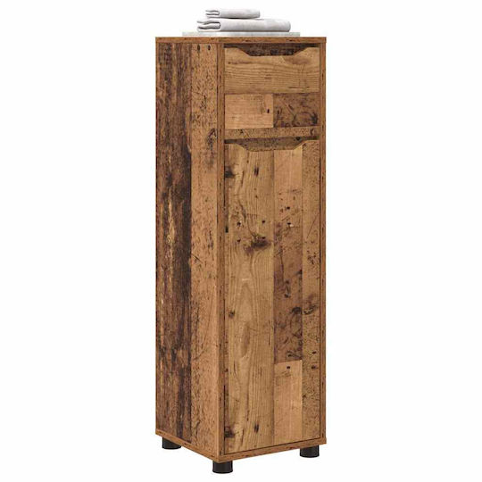 vidaXL Ντουλάπι Μπάνιου 30.5x30x101cm Καφέ