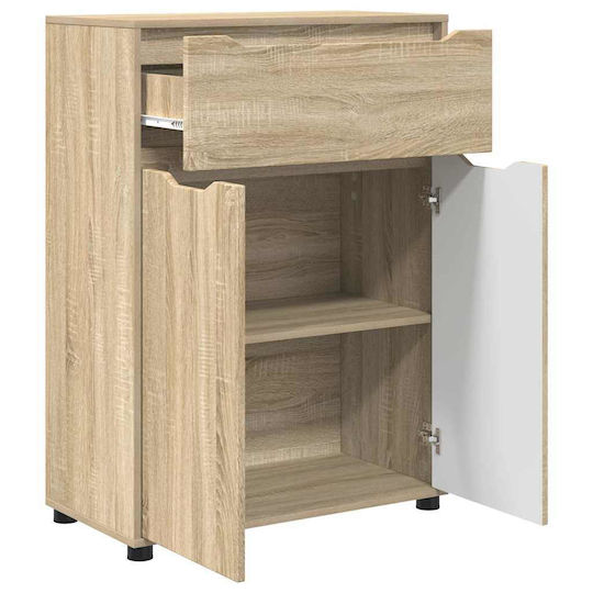 vidaXL Cabinet de baie L72.5xA36.5xÎ100cm Stejar
