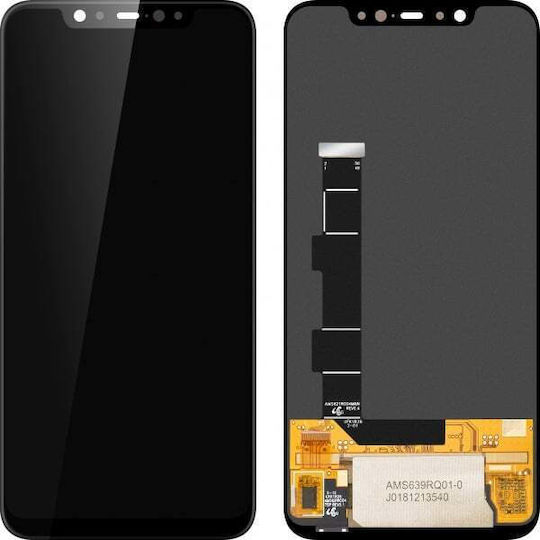 MP Οθόνη με Μηχανισμό Αφής και Πλαίσιο για Xiaomi Mi 8 (Μαύρο)