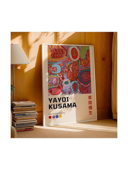 Poster Yayoi Kusama Kunst194 21cm x 30cm