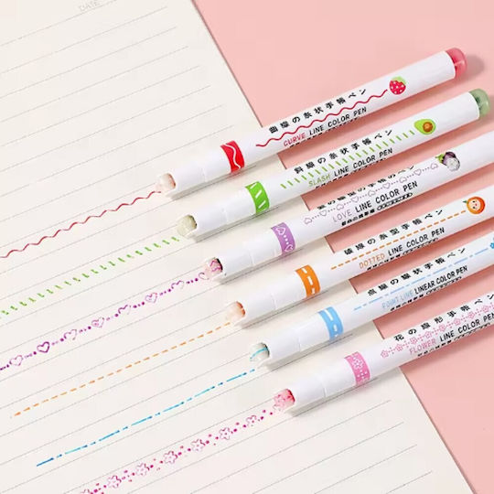 Zeichenmarker Set 6Stück
