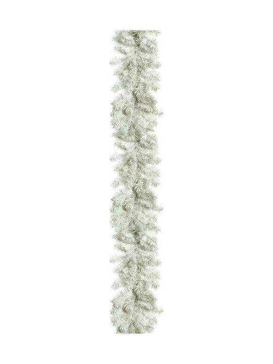 Weihnachtliche Girlande Plastik 240 Zweige Weiß 35x35cm 1Stück