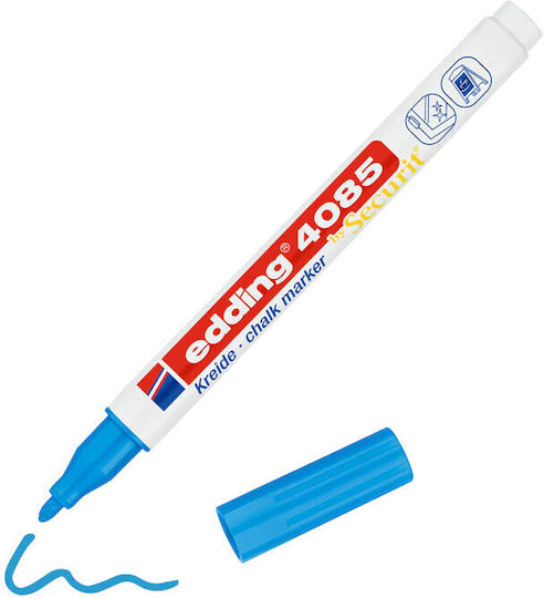 Edding 4085 Flüssige Kreide Marker 1-2mm Hellblau