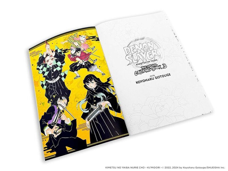 Viz Media Demon Slayer Carte De Colorat | Skroutz Romania