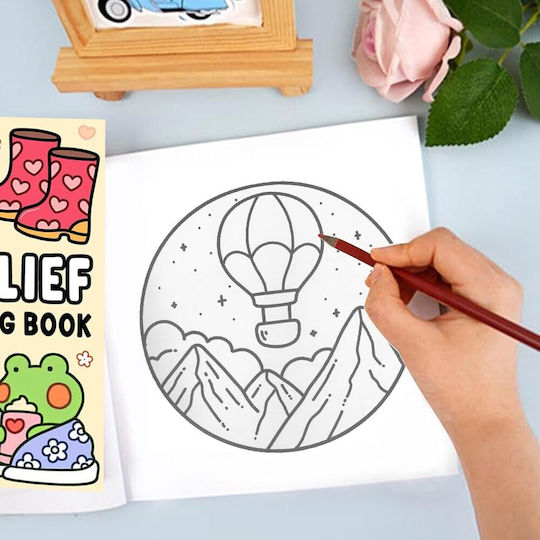 Colouring Antistress Book 21x21cm