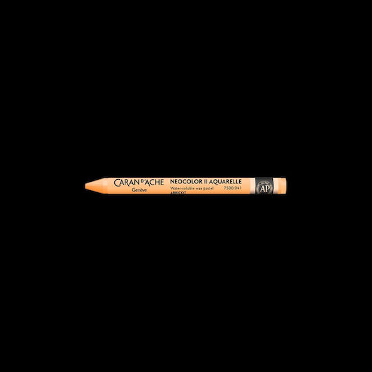 Caran D’ache Crayons Wax Watercolor Neocolor Ii Apricot 10 Pieces