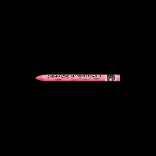 Caran D’ache Crayons Wax Watercolor Neocolor II Pink 10 Pieces