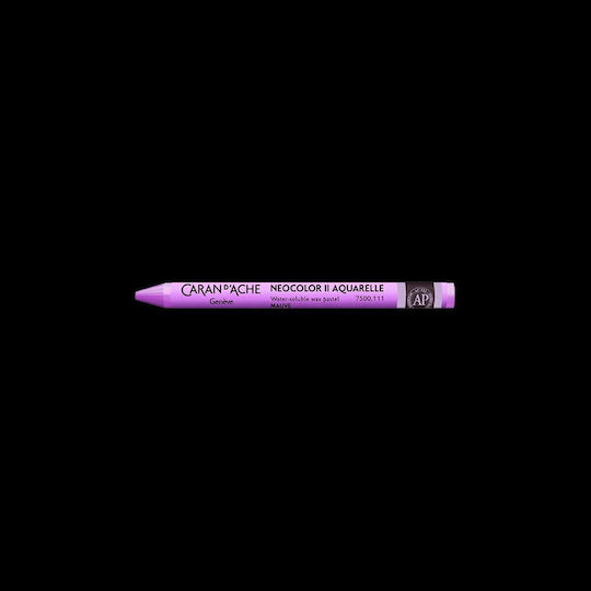 Caran D’ache Wax Crayons Watercolor Neocolor Ii Purple 10 Pieces