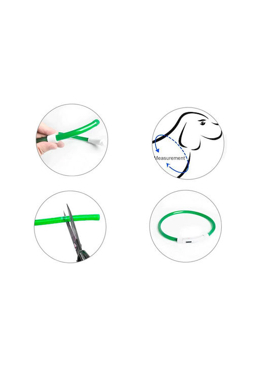 Hundehalsband Haustier Beleuchtetes Rotes