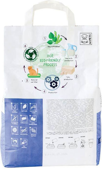M-Pets Soya Organic Nisip pentru Pisici Bentonită cu Aromă Lavanda