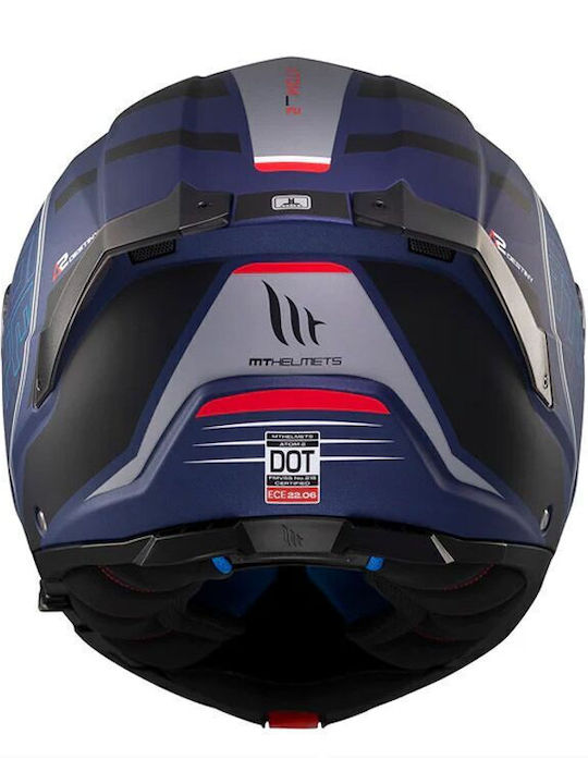 MT Atom 2 SV Мат черно Мотоциклетна каска Флип ъп ECE 22.06 1650гр с Sunvisor
