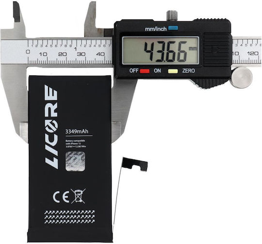 Licore Συμβατή Μπαταρία Αντικατάστασης 3349mAh για iPhone 15
