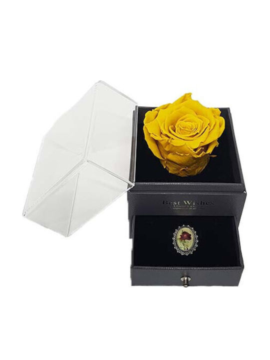 Velve Pin Blume Gelb