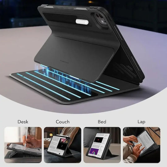 ESR Hybrid Klappdeckel Schware (iPad Pro 13 (2024), iPad Pro 13 (2025))