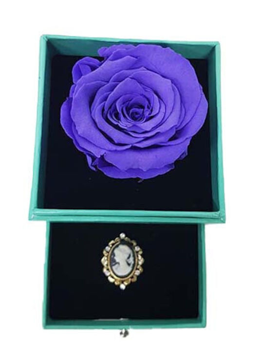 Velve Pin Blume Lila