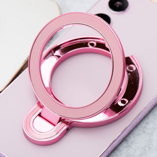 Telefonhalterung Kreis Selbstklebend Rosa Oem