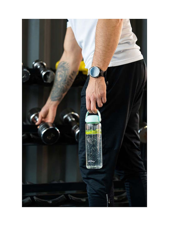 Vialli Design Water Bottle Plastic 540ml Green