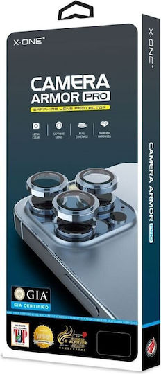 X-One Protecție Cameră Tempered Glass Silver pentru iPhone 17