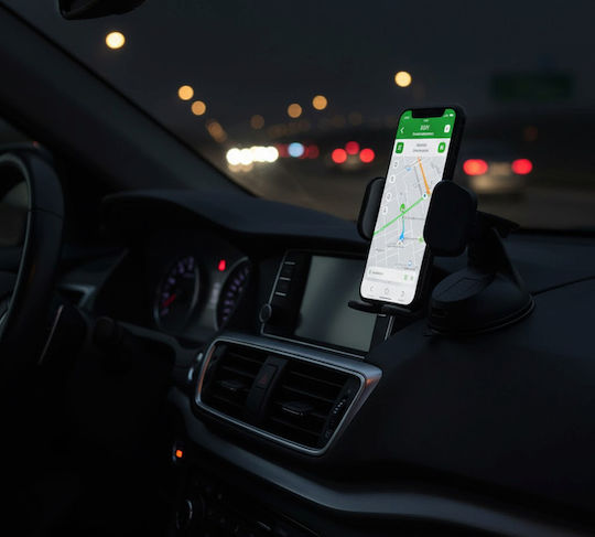 Moxom Car Mobile Mount with Adjustable Hooks Black