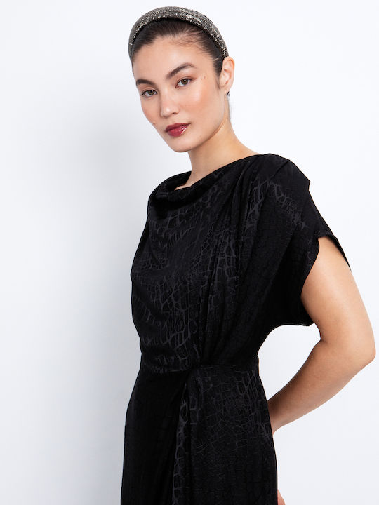 Midi Abendkleid Crocodile