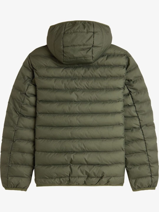 Μπουφάν Puffer Χακί