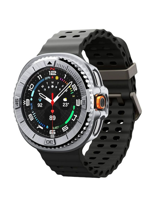 Spigen Tune Pro Προστατευτικό Bezel σε Ασημί χρώμα για Samsung Galaxy Watch 8 Classic 46mm Spigen Tune Pro Προστατευτικό Bezel σε Ασημί χρώμα για Samsung Galaxy Watch 8 Classic 46mm