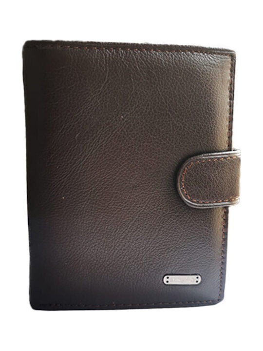 Leather Men's Wallet Classic Brown