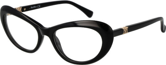 Max Mara Σκελετός Γυαλιών Cat Eye Μαύρος MM 5051 001