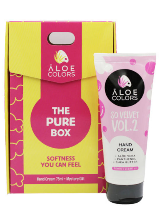 Aloe Colors Pure Box So Velvet Σετ Περιποίησης για Ενυδάτωση Aloe Colors Pure Box So Velvet Σετ Περιποίησης για Ενυδάτωση