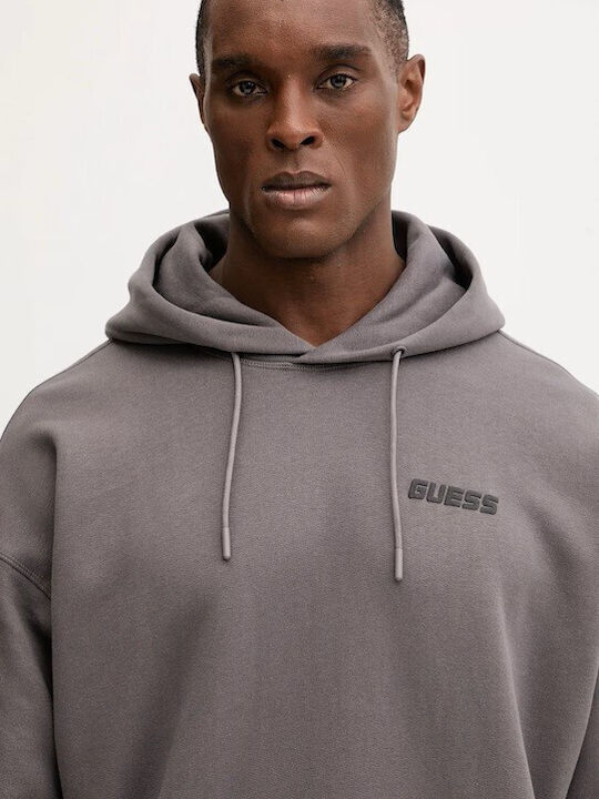 Sweatshirt with Hood Seagull Grey