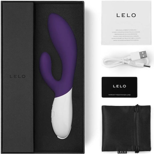 Lelo Ina Wave 2 Δονητής Rabbit 20cm Plum