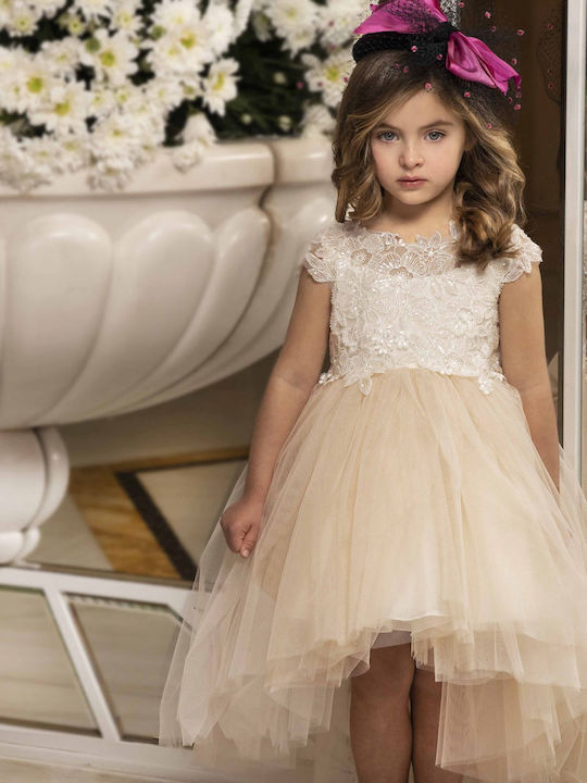 Dolce Bambini Beige Taufkleid