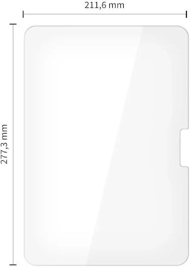 Tech-Protect Fit+ Закалено Стъкло (iPad Air 13” 2024-2026 / Pro 13" 2024-2025)