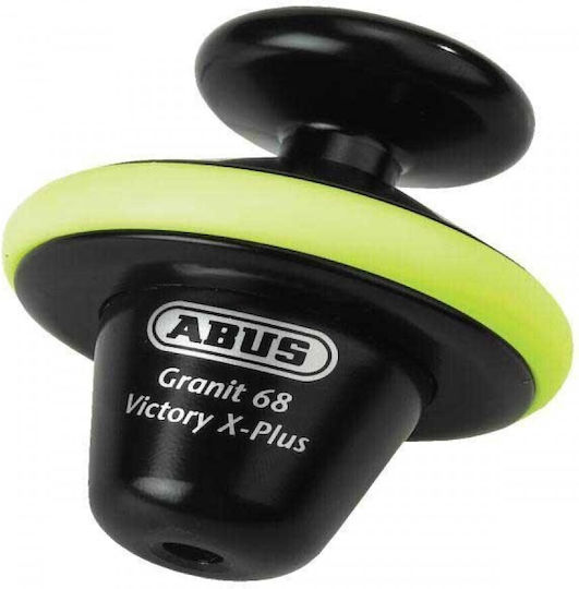 Abus Granit Victory X Plus Roll Up 68 Motorcycle Disc Brake Lock in Yellow