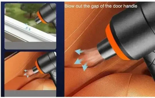 Tpster Car Hand Vacuum & Blower 2 in 1 Rechargeable 12V 120W