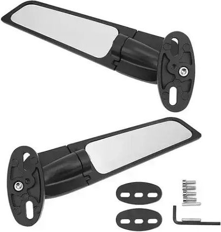 Oglinzi Pentru Motociclete Rotative Din Aluminiu Universal 2 Bucăți