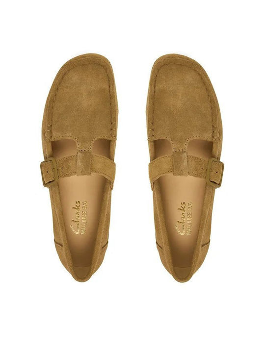 Damen Mokassins in Braun Farbe