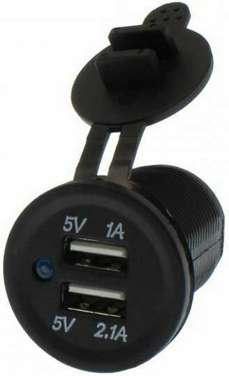 Rchang Rchang Двойно USB захранване W05237 Cargador Usb Dual Черен Цвят