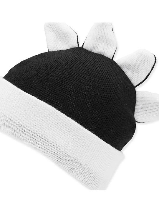 Beanie Unisex Beanie Knitted in Black color