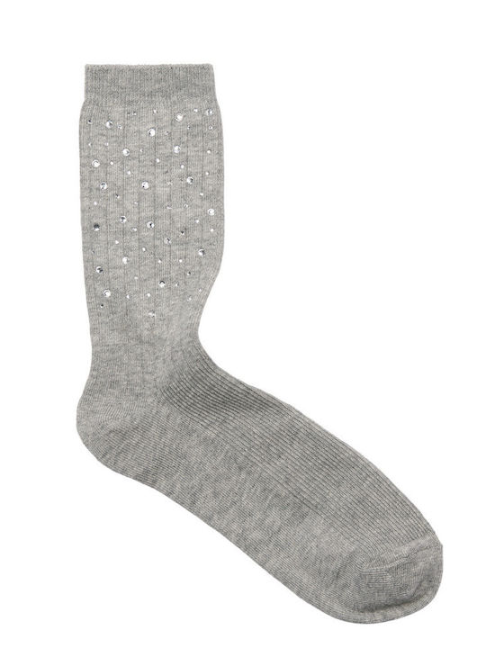 Jack & Jones Damen Socken Medium Grey Melange 2Pack Jack & Jones Damen Socken Medium Grey Melange 2Pack