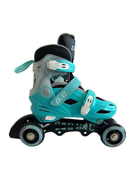 Grass & Co Inline / Quad Einstellbar Rollers Blau Erwachsene/Kinder