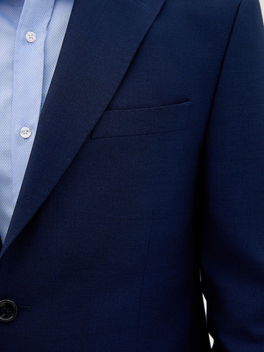 Men's Suit Electric Blue
