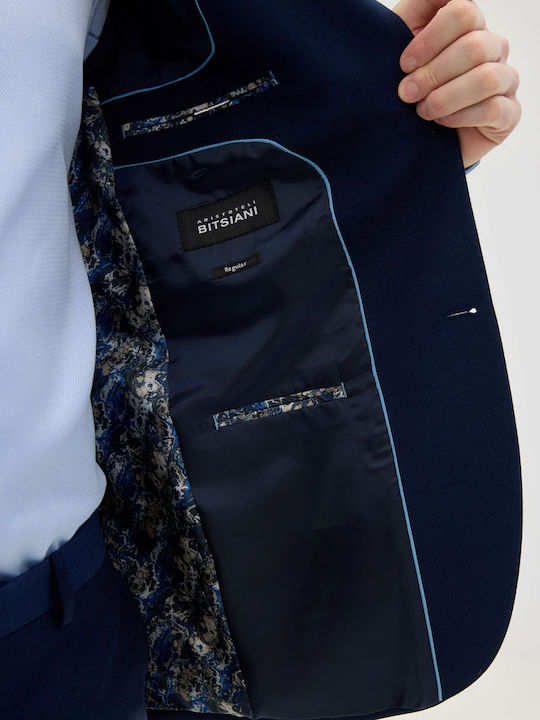 Men's Suit Electric Blue