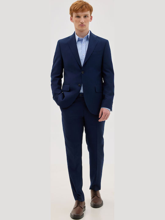 Men's Suit Electric Blue