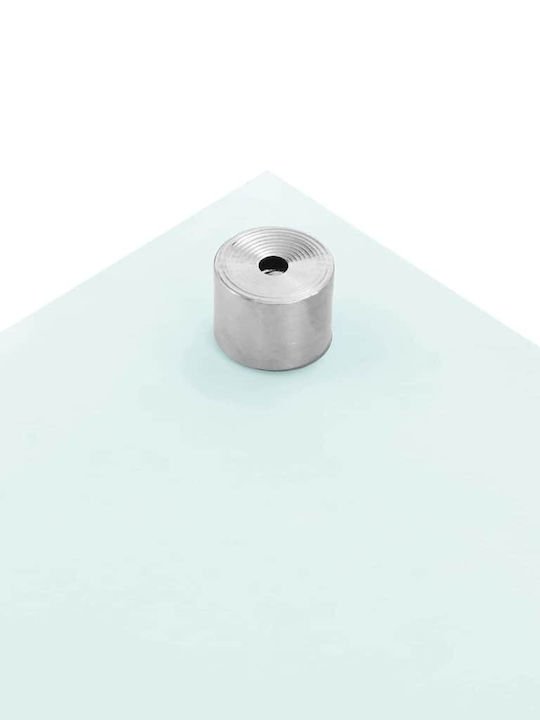 Πίσω Πάνελ Κουζίνας 2 Pcs Λευκό 100 X 40 Cm Σκληρυμένο Γυαλί 3415422 Λευκό