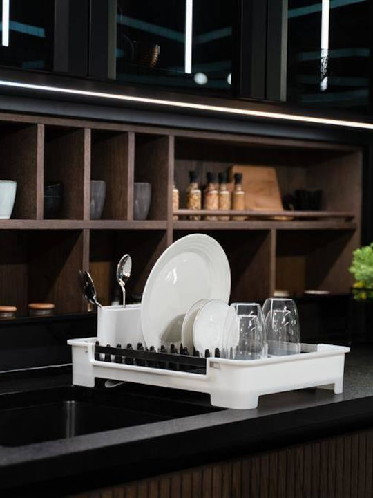 Vialli Design Spülbeckenablauf Kunststoff Weiß