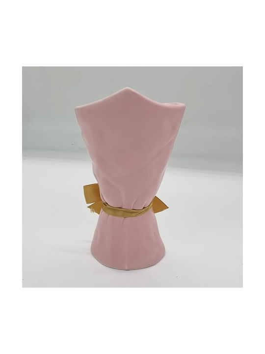 Velve Διακοσμητικό Βάζο Keramik Rosa 21cm 1Stück