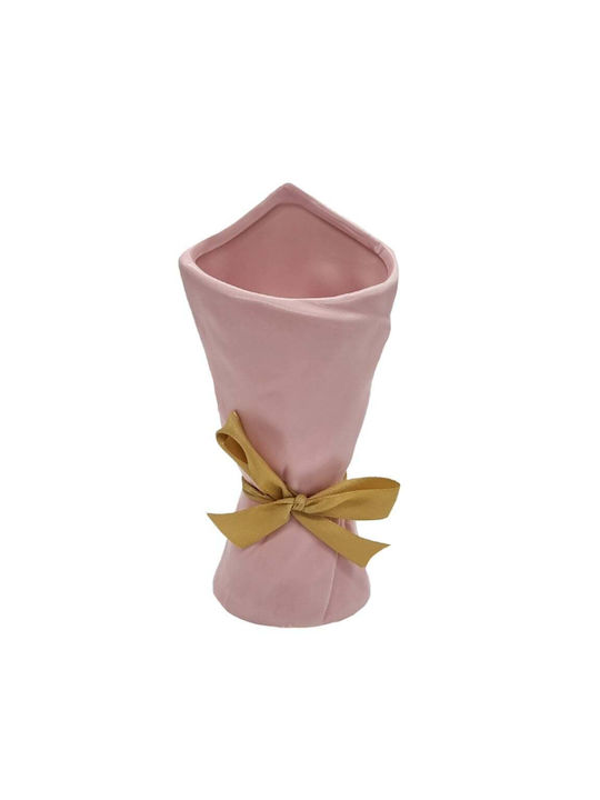 Velve Διακοσμητικό Βάζο Keramik Rosa 21cm 1Stück