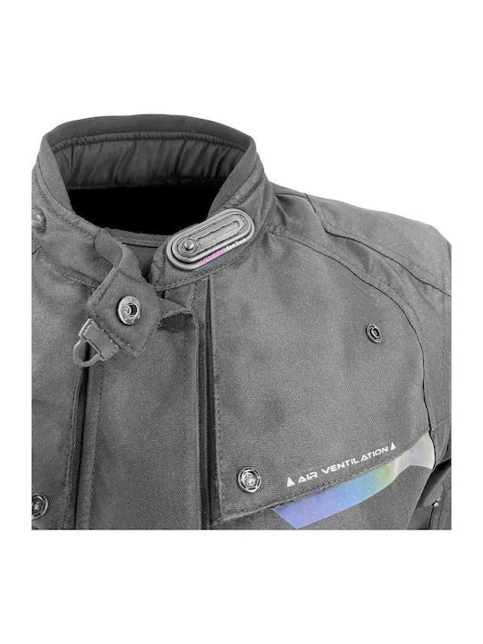 AGVpro Aurora Women's Motorcycle Jacket Cordura 4 Seasons Waterproof Black